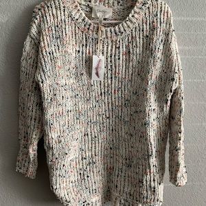 Multi colored sweater